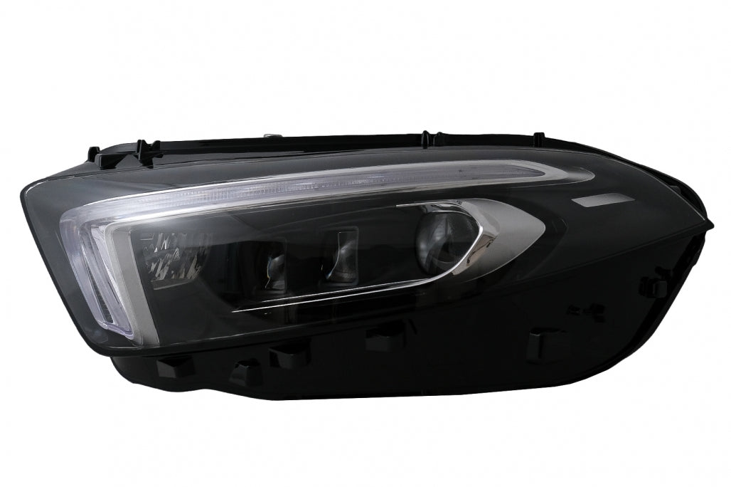 Full LED Headlights Conversion Set for Mercedes A-Class W177 V177 Halogen Models (2018–2022)