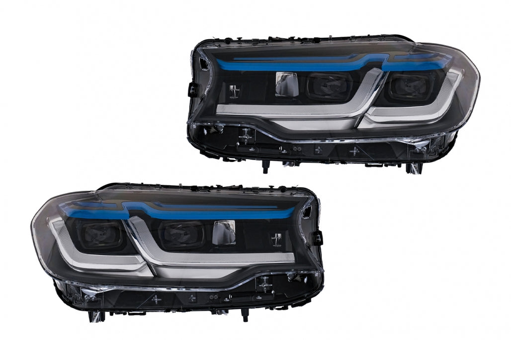Full LED Headlights LCI Style for BMW 5 Series G30 G31 (2017–2019) LHD