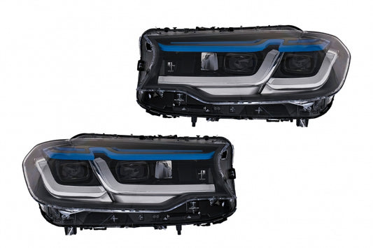 Full LED Headlights LCI Style for BMW 5 Series G30 G31 (2017–2019) LHD