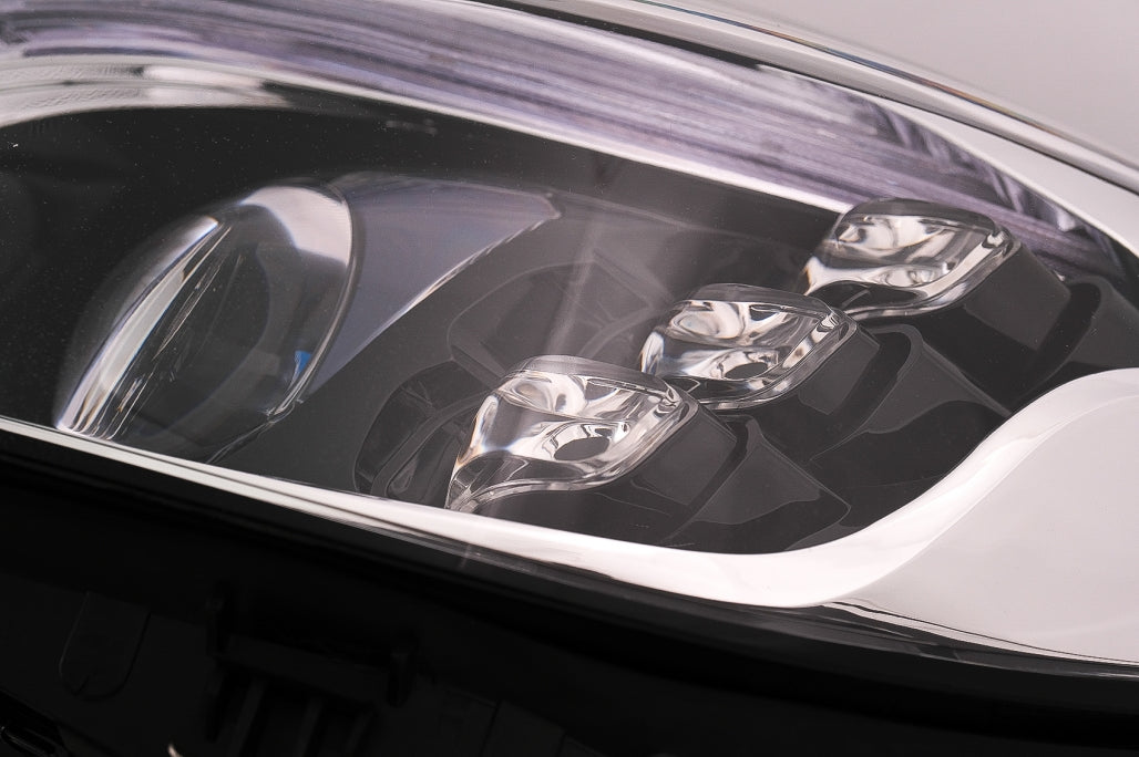 Full LED Headlights W222 Design for Mercedes C-Class W205 S205 (2014–2020) LHD