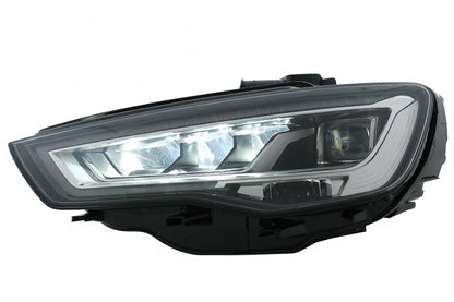 Full LED Headlights with Sequential Turning Lights for Audi A3 8V Pre-Facelift 2013–2016 LHD