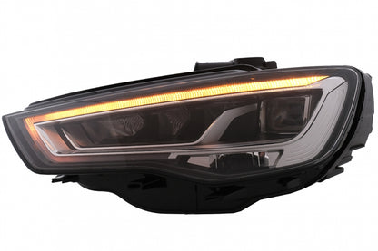 Full LED Headlights with Sequential Turning Lights for Audi A3 8V Pre-Facelift 2013–2016 LHD