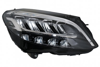Full LED Headlights for Mercedes C-Class W205 S205 Facelift LHD (2019–Up)