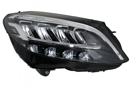 Full LED Headlights for Mercedes C-Class W205 S205 Facelift LHD (2019–Up)