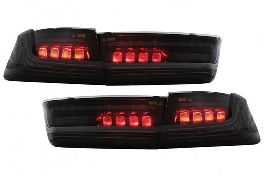 Full LED Taillights Black Laser Look for BMW 3 Series G20 Sedan (2018–2022)