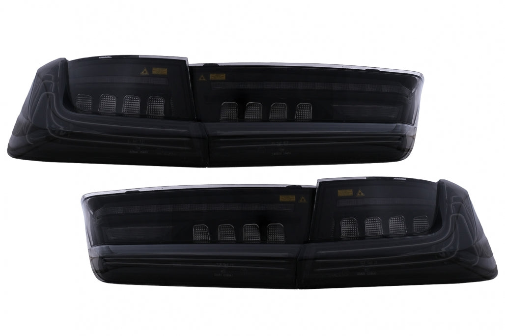 Full LED Taillights Black Laser Look for BMW 3 Series G20 Sedan (2018–2022)