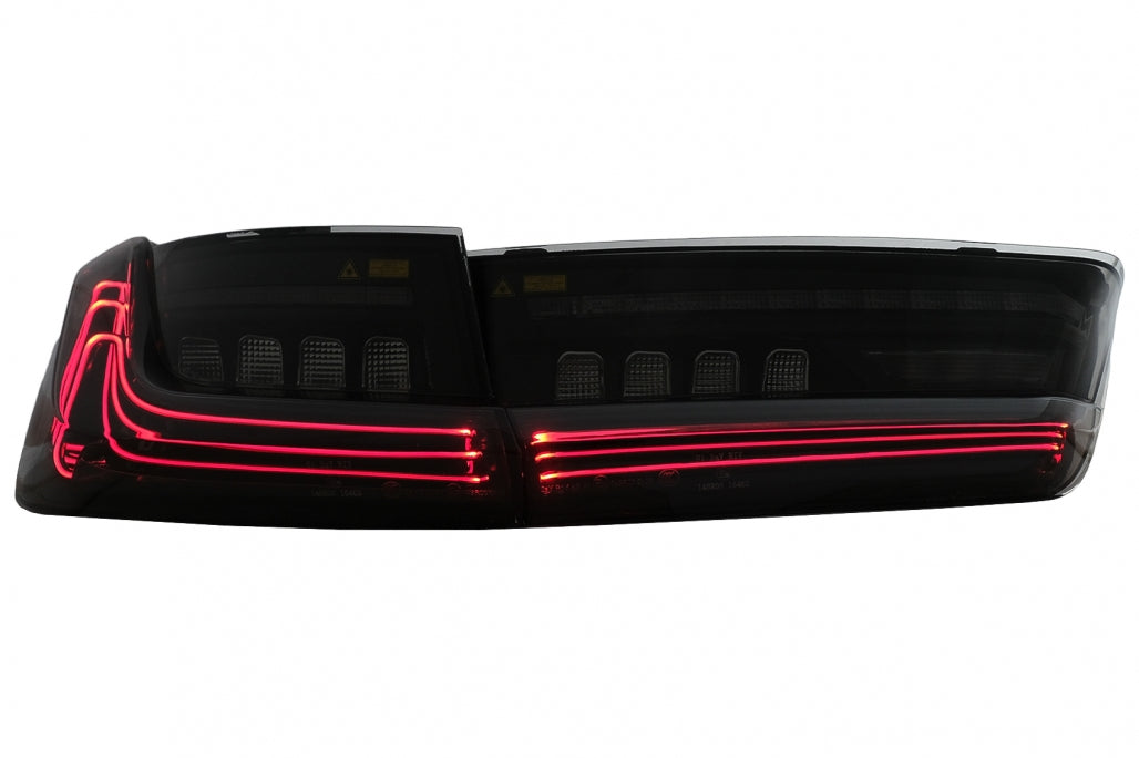 Full LED Taillights Black Laser Look for BMW 3 Series G20 Sedan (2018–2022)