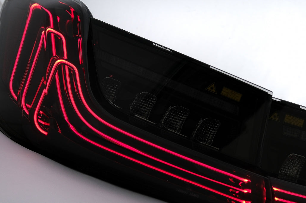 Full LED Taillights Black Laser Look for BMW 3 Series G20 Sedan (2018–2022)