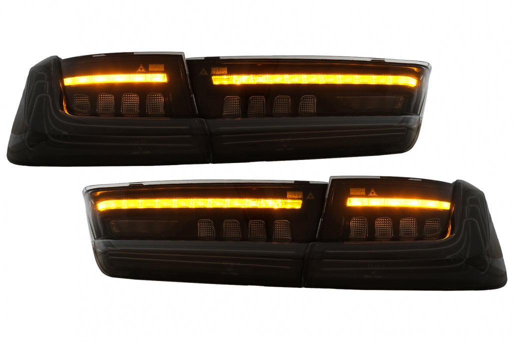 Full LED Taillights Black Laser Look for BMW 3 Series G20 Sedan (2018–2022)
