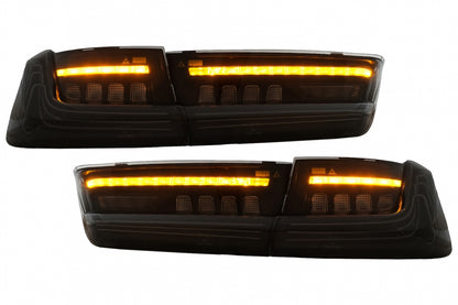 Full LED Taillights Black Laser Look for BMW 3 Series G20 Sedan (2018–2022)