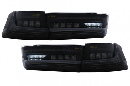 Full LED Taillights Black Laser Look for BMW 3 Series G20 Sedan (2018–2022)