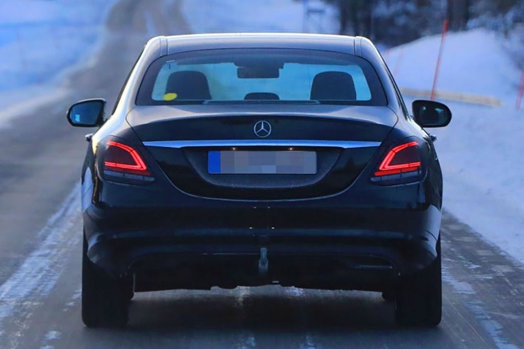 Full LED Taillights Facelift Design for Mercedes C-Class W205 Sedan (2014–2018)