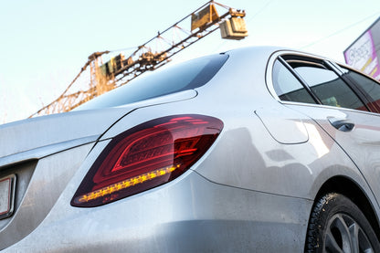 Full LED Taillights Facelift Design for Mercedes C-Class W205 Sedan (2014–2018)