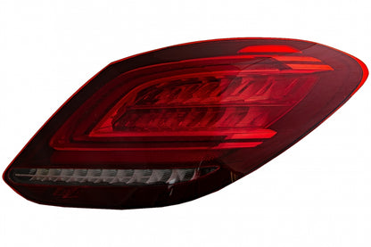 Full LED Taillights Facelift Design for Mercedes C-Class W205 Sedan (2014–2018)