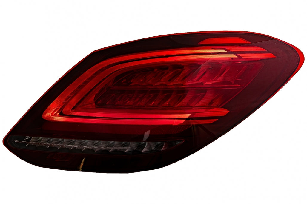 Full LED Taillights Facelift Design for Mercedes C-Class W205 Sedan (2014–2018)