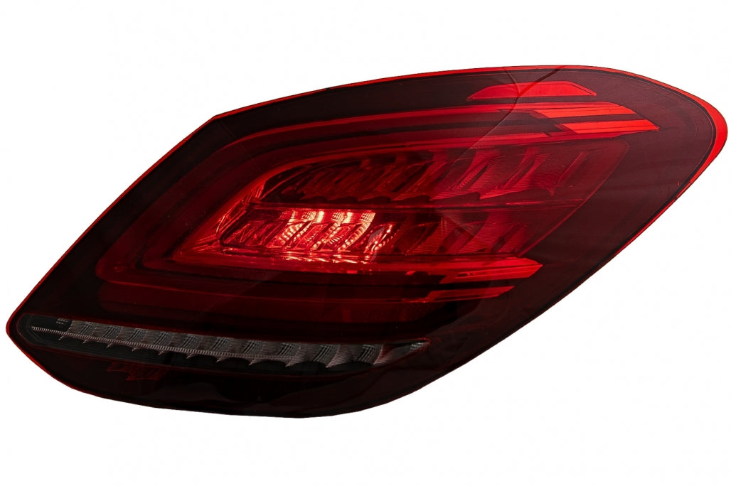 Full LED Taillights Facelift Design for Mercedes C-Class W205 Sedan (2014–2018)