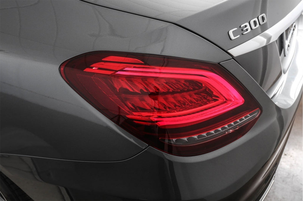 Full LED Taillights Facelift Design for Mercedes C-Class W205 Sedan (2014–2018)