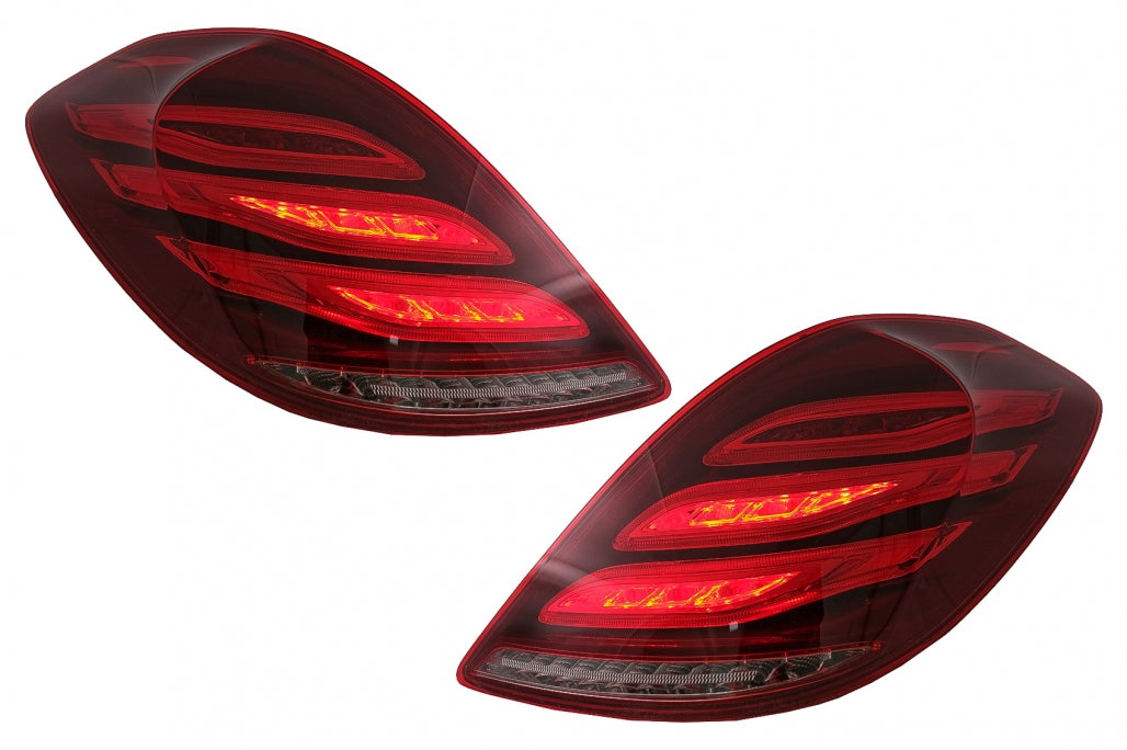 Full LED Taillights Facelift Design for Mercedes S-Class W222 (2013–2017)