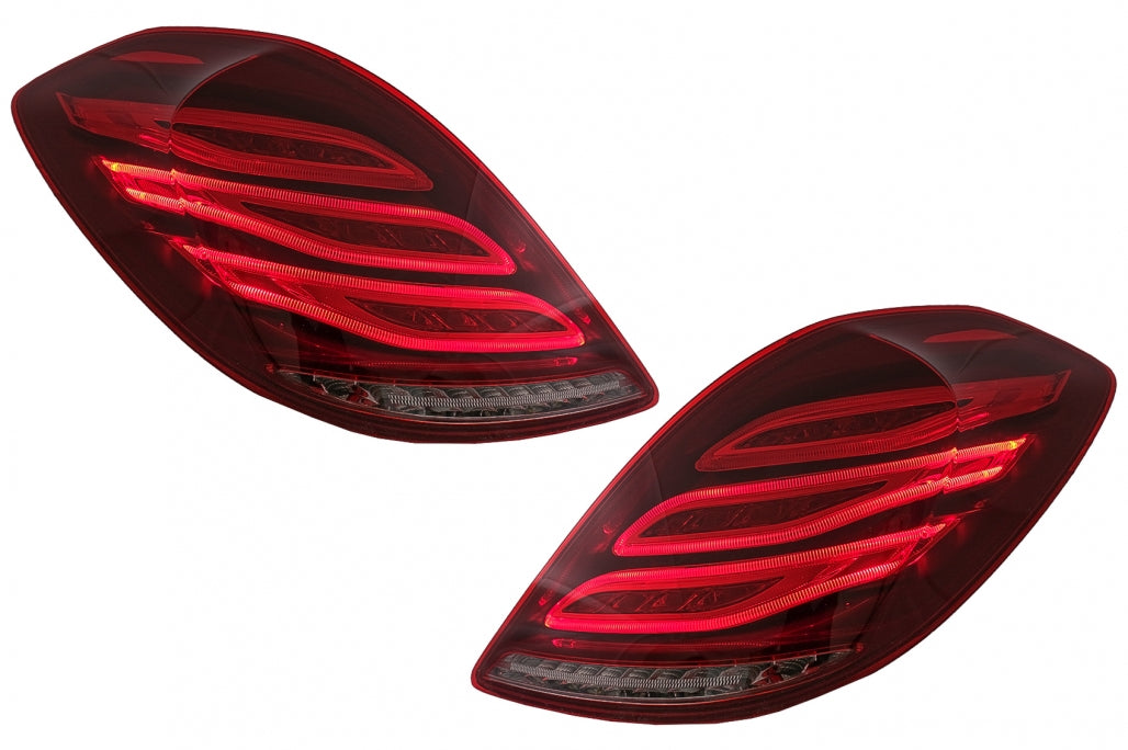Full LED Taillights Facelift Design for Mercedes S-Class W222 (2013–2017)
