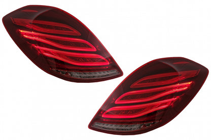 Full LED Taillights Facelift Design for Mercedes S-Class W222 (2013–2017)
