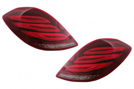 Full LED Taillights Facelift Design for Mercedes S-Class W222 (2013–2017)