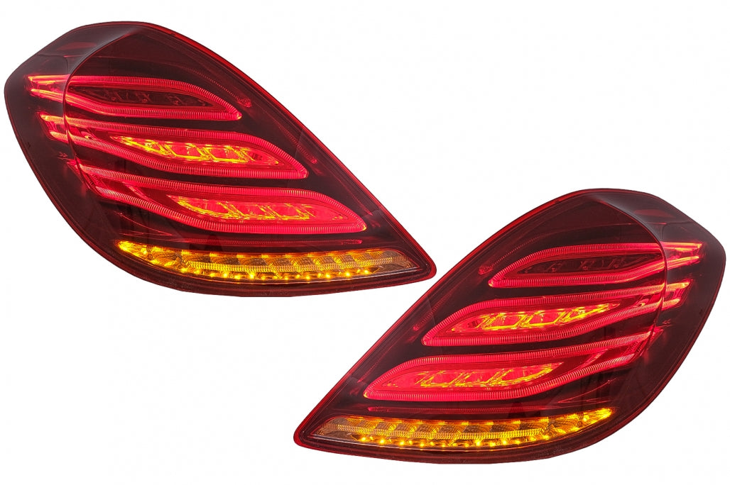 Full LED Taillights Facelift Design for Mercedes S-Class W222 (2013–2017)