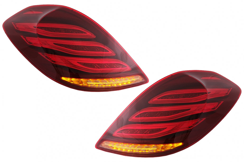 Full LED Taillights Facelift Design for Mercedes S-Class W222 (2013–2017)