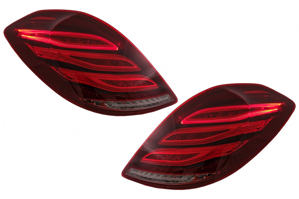 Full LED Taillights Facelift Design for Mercedes S-Class W222 (2013–2017)