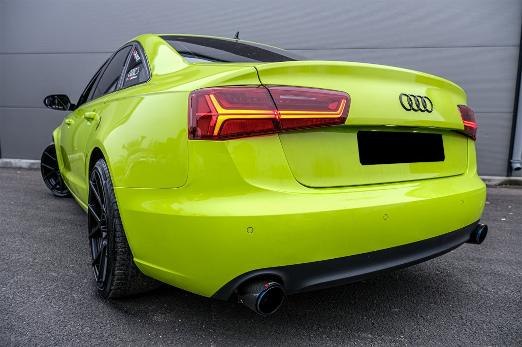 Full LED Taillights Facelift Design with Sequential Indicators for Audi A6 C7 Limousine (2011–2014)