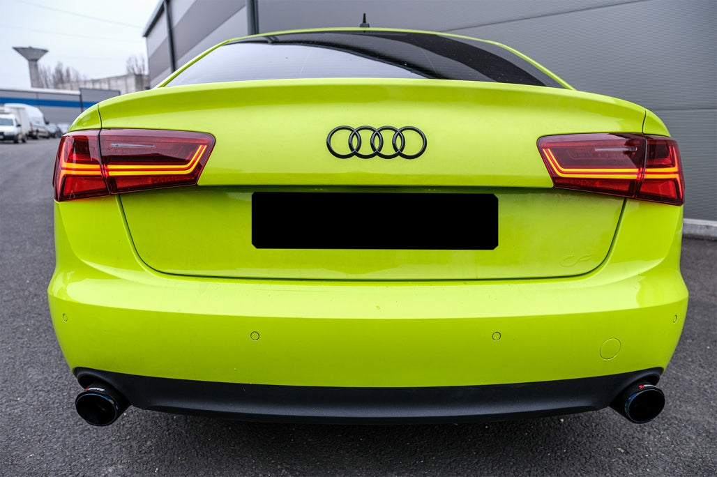 Full LED Taillights Facelift Design with Sequential Indicators for Audi A6 C7 Limousine (2011–2014)