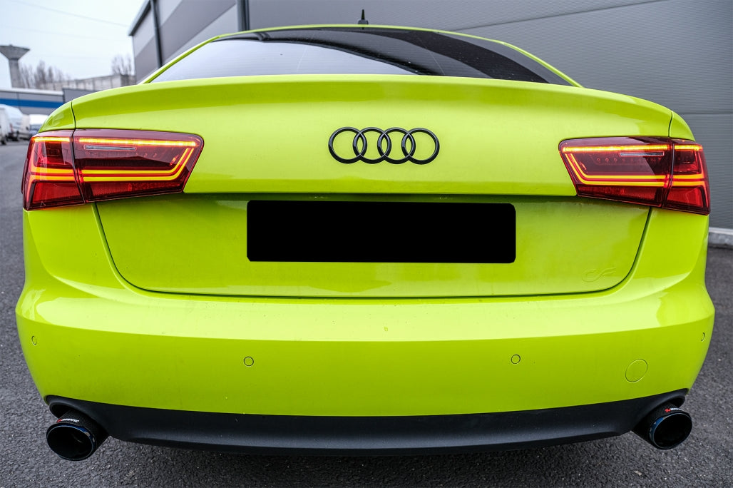 Full LED Taillights Facelift Design with Sequential Indicators for Audi A6 C7 Limousine (2011–2014)