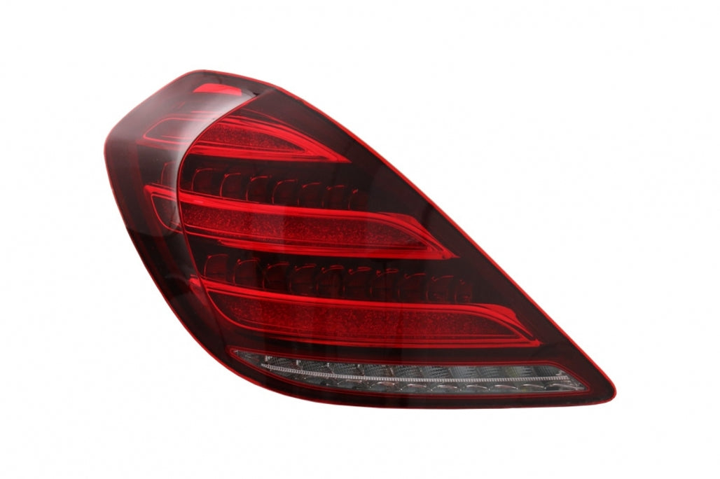 Full LED Taillights Facelift Design with Sequential Turn Signals for Mercedes S-Class W222 (2013–2017)
