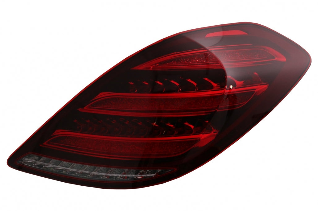 Full LED Taillights Facelift Design with Sequential Turn Signals for Mercedes S-Class W222 (2013–2017)