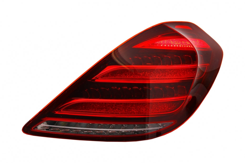 Full LED Taillights Facelift Design with Sequential Turn Signals for Mercedes S-Class W222 (2013–2017)