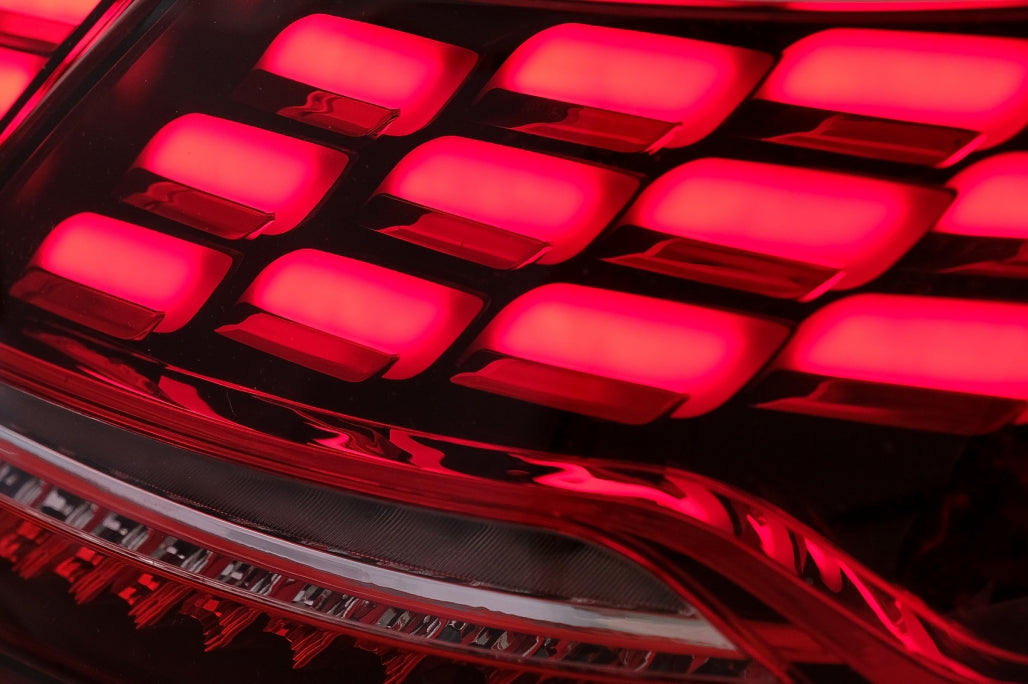 Full LED Taillights Facelift S63 S65 Design for Mercedes S-Class C217 A217 (2015–2017)