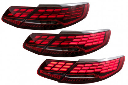 Full LED Taillights Facelift S63 S65 Design for Mercedes S-Class C217 A217 (2015–2017)