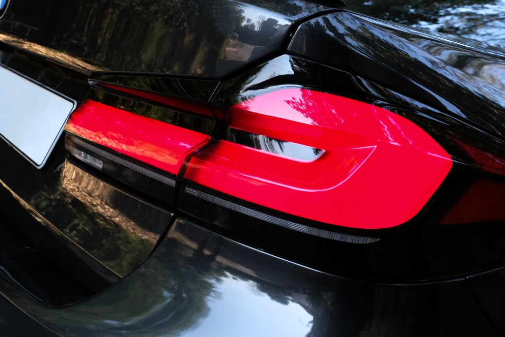Full LED Taillights LCI Black Line Style for BMW 5 Series G30 Sedan (2017–2019) Static Turn