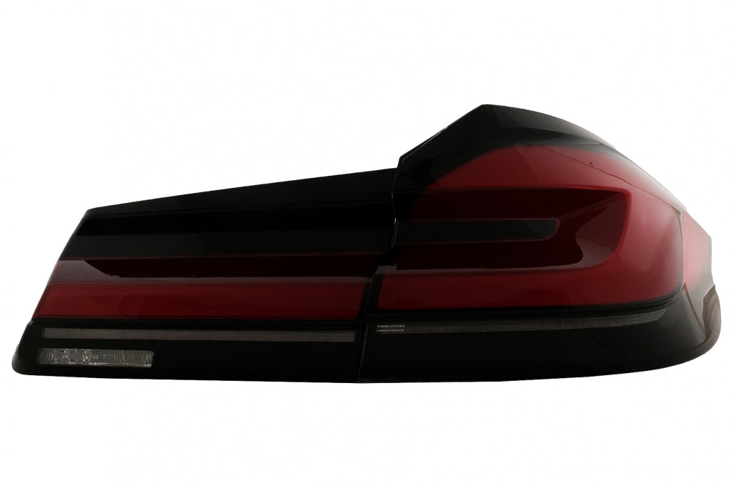 Full LED Taillights LCI Black Line Style for BMW 5 Series G30 Sedan (2017–2019) Static Turn