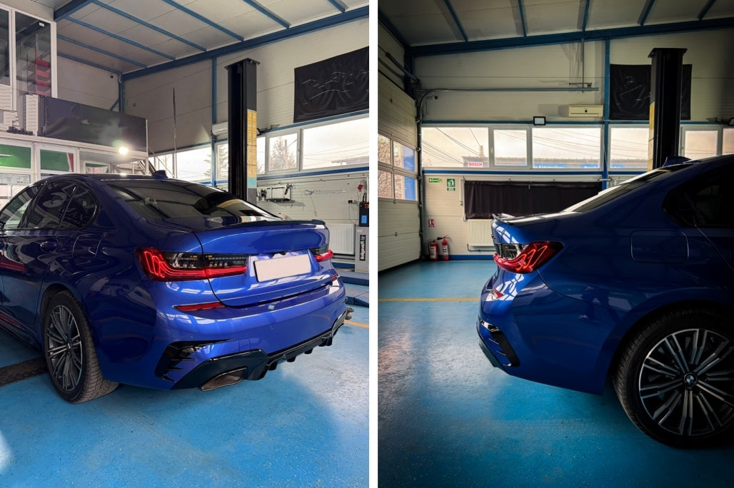 Full LED Taillights Red Laser Look for BMW 3 Series G20 Sedan (2018–2022)