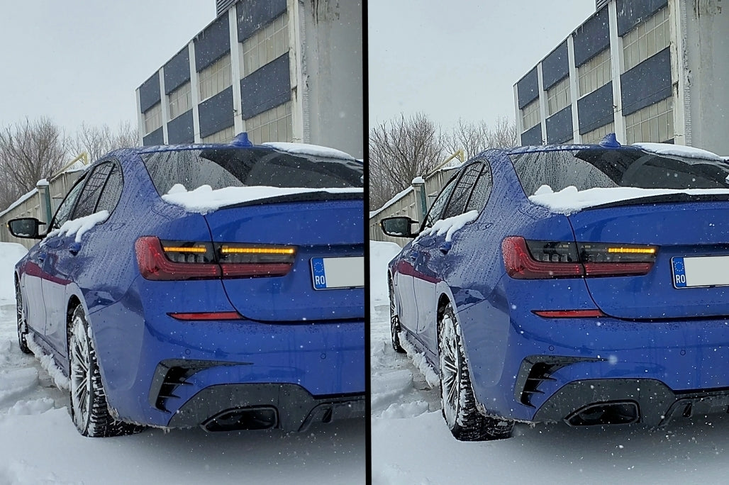 Full LED Taillights Red Laser Look for BMW 3 Series G20 Sedan (2018–2022)