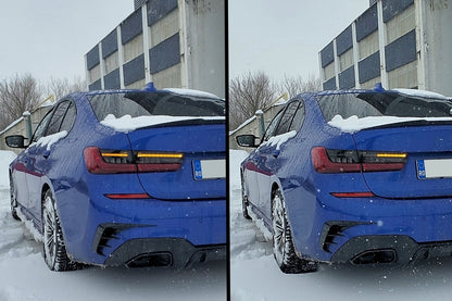 Full LED Taillights Red Laser Look for BMW 3 Series G20 Sedan (2018–2022)