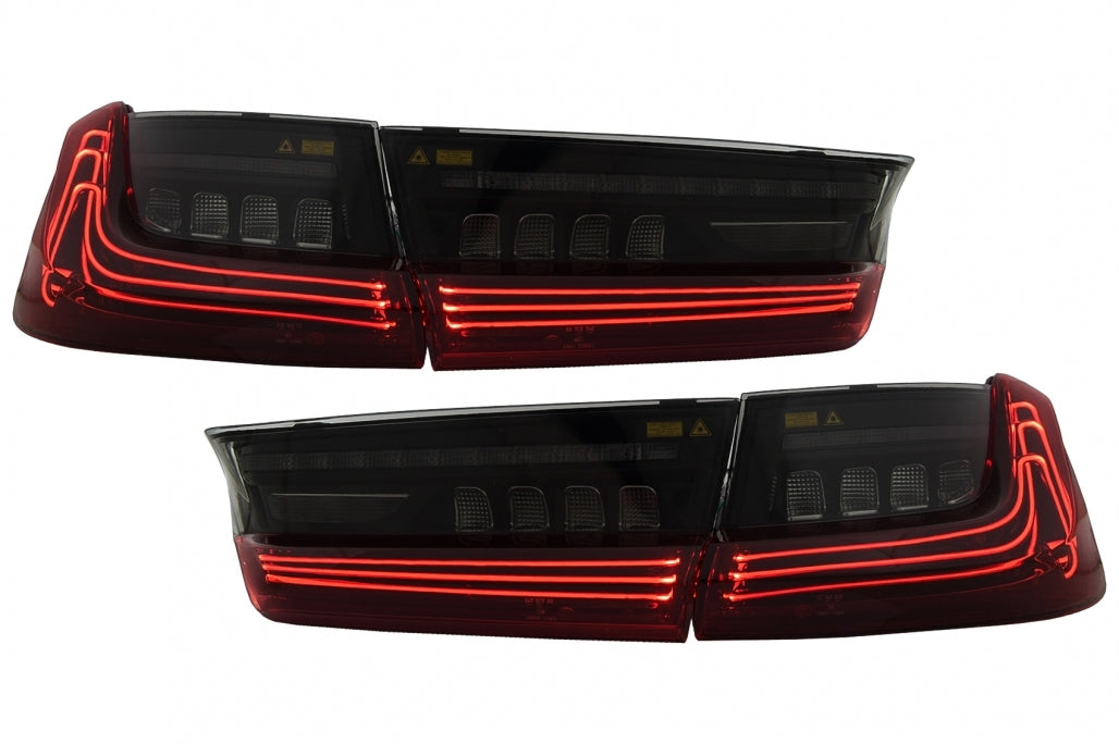 Full LED Taillights Red Laser Look for BMW 3 Series G20 Sedan (2018–2022)