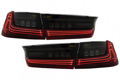 Full LED Taillights Red Laser Look for BMW 3 Series G20 Sedan (2018–2022)