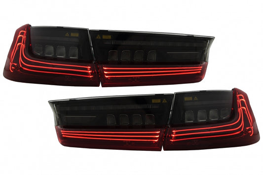Full LED Taillights Red Laser Look for BMW 3 Series G20 Sedan (2018–2022)