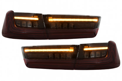Full LED Taillights Red Laser Look for BMW 3 Series G20 Sedan (2018–2022)