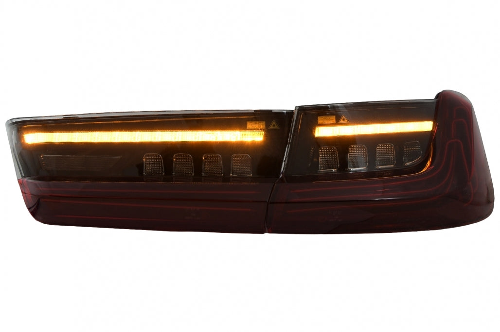 Full LED Taillights Red Laser Look for BMW 3 Series G20 Sedan (2018–2022)