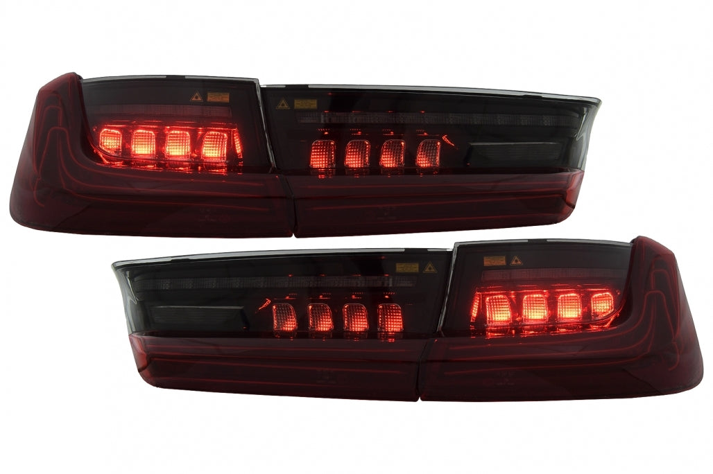 Full LED Taillights Red Laser Look for BMW 3 Series G20 Sedan (2018–2022)