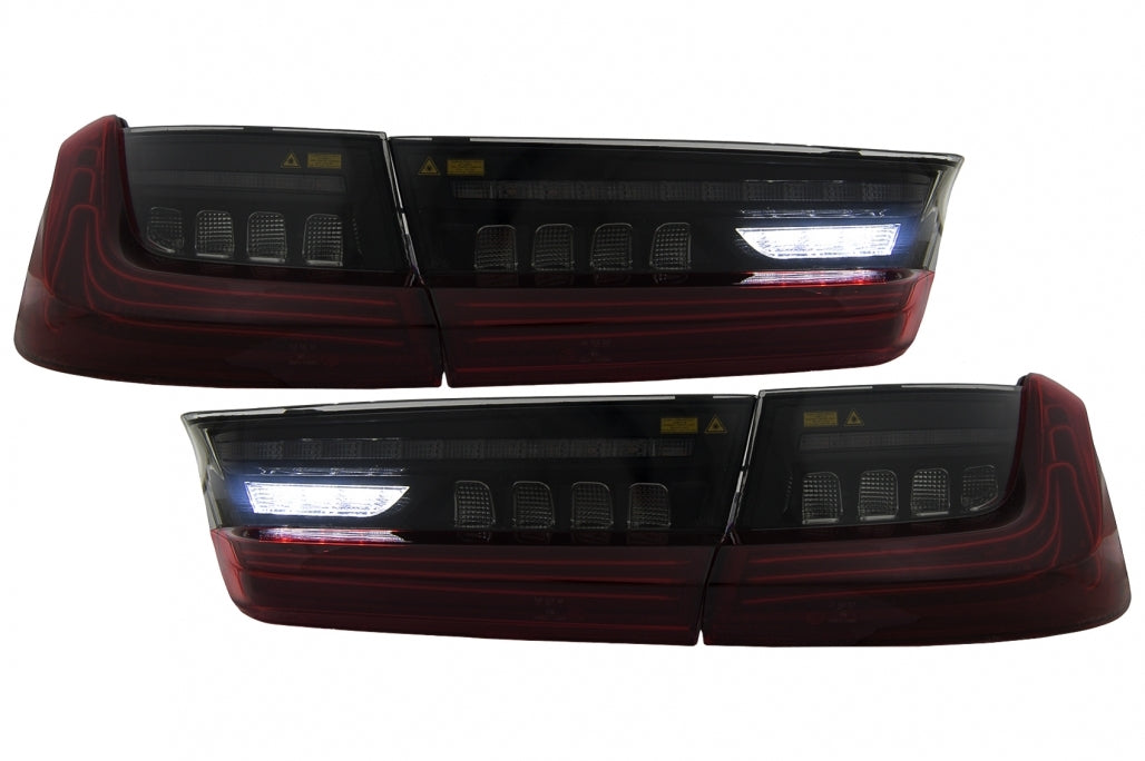 Full LED Taillights Red Laser Look for BMW 3 Series G20 Sedan (2018–2022)