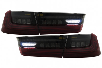 Full LED Taillights Red Laser Look for BMW 3 Series G20 Sedan (2018–2022)