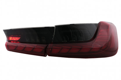 Full LED Taillights Red Smoke for BMW 3 Series G20 G28 M3 G80 Sedan (2018–2022)